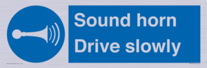 MV12437: Sound horn Drive slowly
