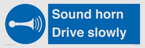 MV12437: Sound horn Drive slowly