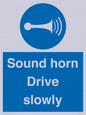 MV12437: Sound horn Drive slowly
