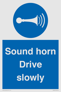 MV12437: Sound horn Drive slowly