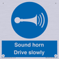 MV12437: Sound horn Drive slowly
