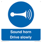 MV12437: Sound horn Drive slowly