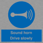 MV12437: Sound horn Drive slowly