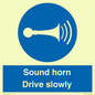 MV12437: Sound horn Drive slowly