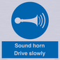 MV12437: Sound horn Drive slowly