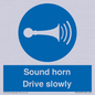 MV12437: Sound horn Drive slowly