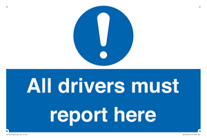 MV12453: All drivers must report here