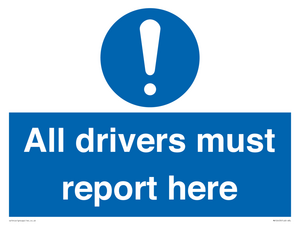 MV12453: All drivers must report here