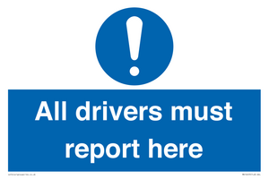 MV12453: All drivers must report here