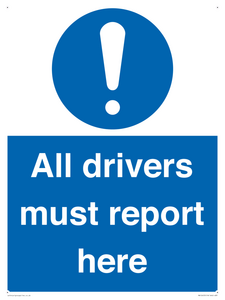 MV12453: All drivers must report here