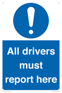 MV12453: All drivers must report here