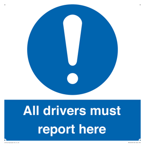 MV12453: All drivers must report here