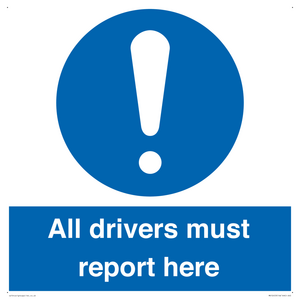 MV12453: All drivers must report here