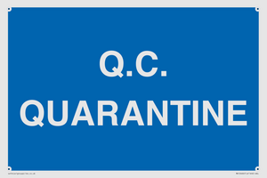 MV12466: Q.C.  QUARANTINE