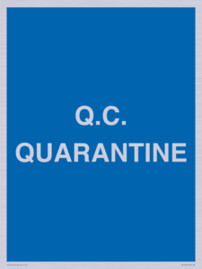 MV12466: Q.C.  QUARANTINE