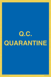 MV12466: Q.C.  QUARANTINE