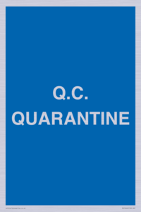 MV12466: Q.C.  QUARANTINE