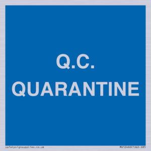 MV12466: Q.C.  QUARANTINE