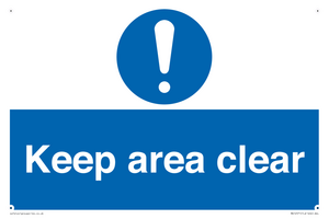 MV12571: Keep area clear