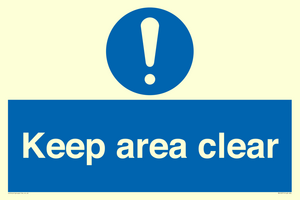 MV12571: Keep area clear