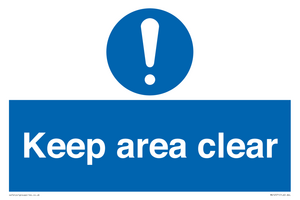 MV12571: Keep area clear
