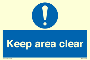 MV12571: Keep area clear