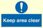MV12571: Keep area clear