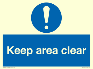 MV12571: Keep area clear