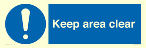 MV12571: Keep area clear