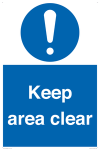 MV12571: Keep area clear