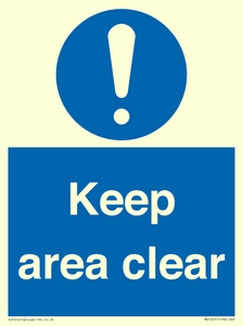 MV12571: Keep area clear