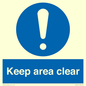 MV12571: Keep area clear