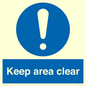 MV12571: Keep area clear