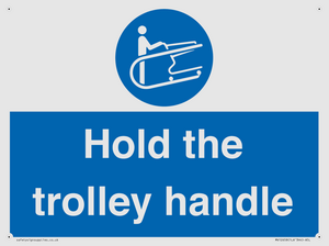 MV12658: Hold the trolley handle