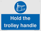 MV12658: Hold the trolley handle