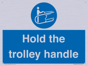 MV12658: Hold the trolley handle