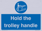 MV12658: Hold the trolley handle