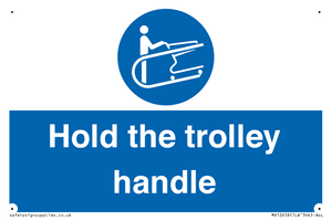 MV12658: Hold the trolley handle
