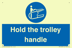 MV12658: Hold the trolley handle