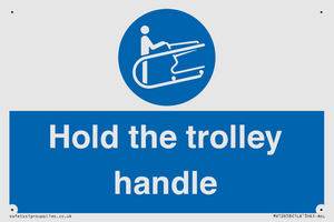 MV12658: Hold the trolley handle