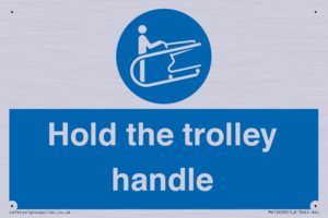 MV12658: Hold the trolley handle