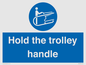 MV12658: Hold the trolley handle