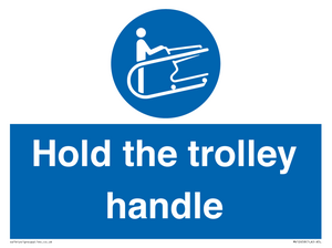 MV12658: Hold the trolley handle