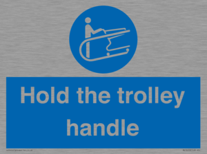 MV12658: Hold the trolley handle