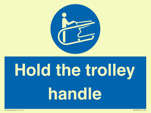 MV12658: Hold the trolley handle