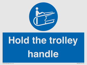 MV12658: Hold the trolley handle