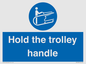 MV12658: Hold the trolley handle