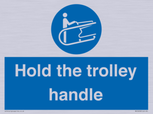 MV12658: Hold the trolley handle