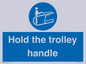 MV12658: Hold the trolley handle