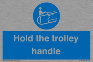 MV12658: Hold the trolley handle